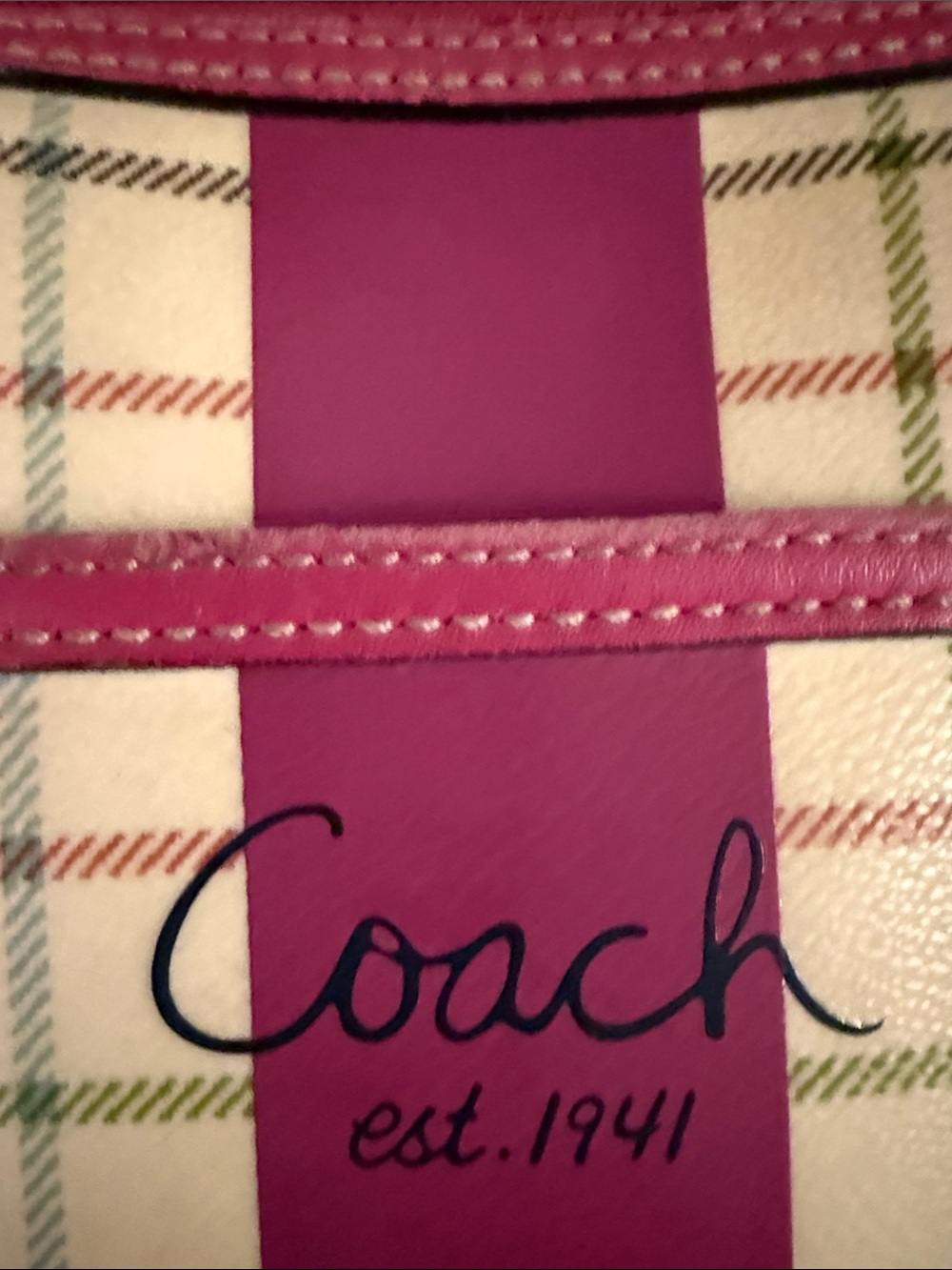 VTG Crossbody Coach Purse - Picture 6 of 9